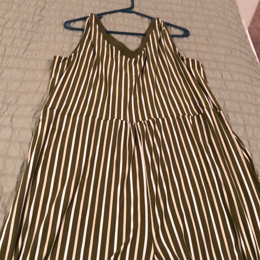 Striped Romper Never worn